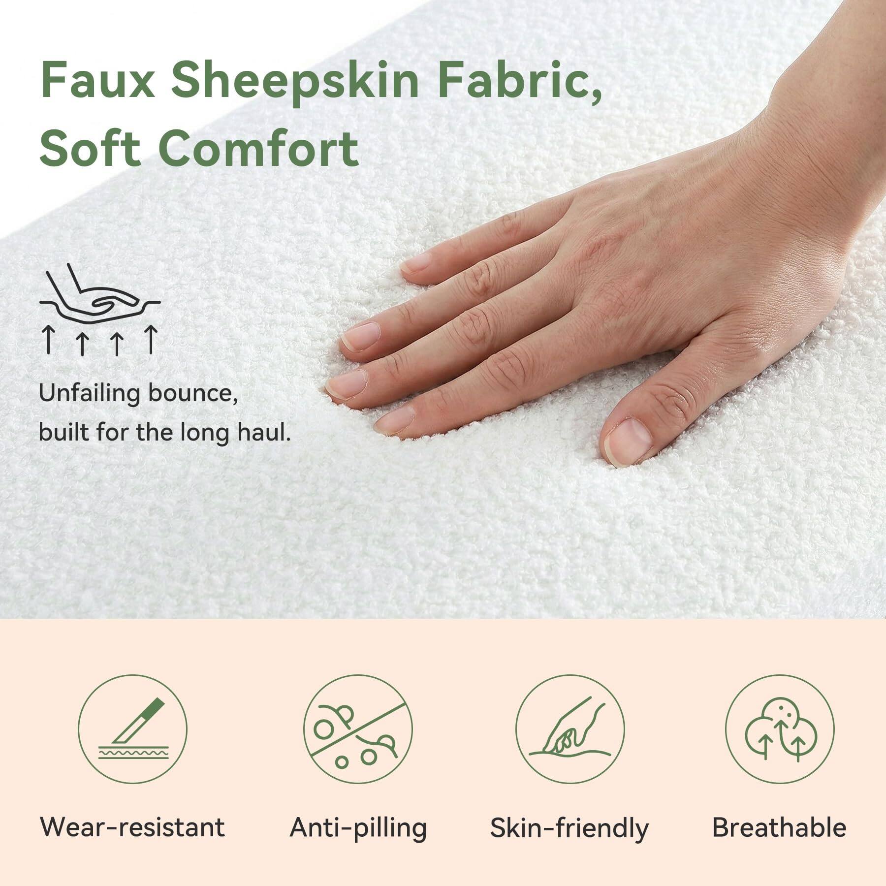 Faux Sheepskin Fabric, Soft Comfort

Unfailing bounce, built for the long haul.

Wear-resistant
Anti-pilling
Skin-friendly
Breathable