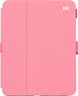 Speck - Balance Folio Case for Apple iPad 11"(A16 chip 2025) and iPad 10.9" (10th Generation) - Pink/Deep Malachite