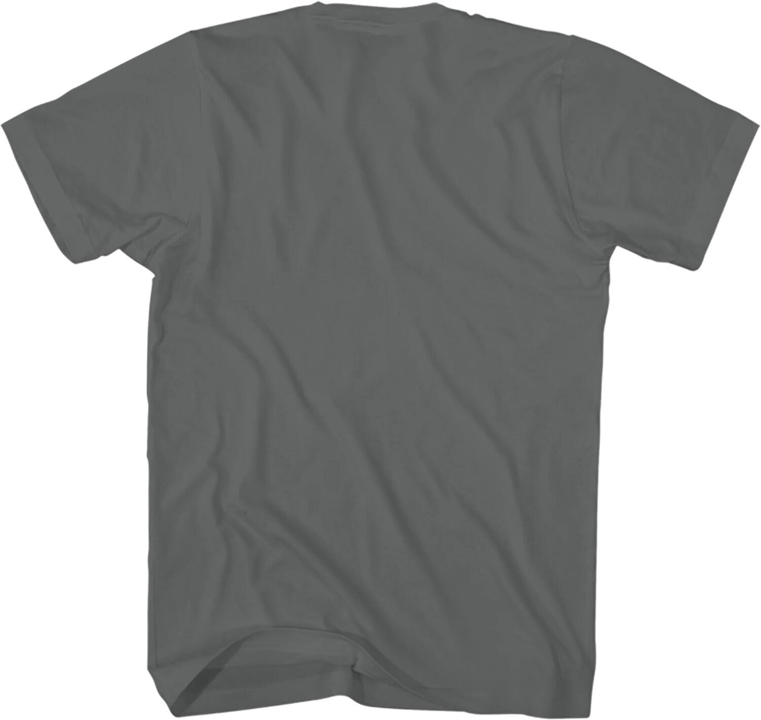Alt View 1. PopMarket - Nine Inch Nails - Nine Inch Nails - High Density Logo T-Shirt -Medium Charcoal 20921046A2   - APPAREL - Multicolor.