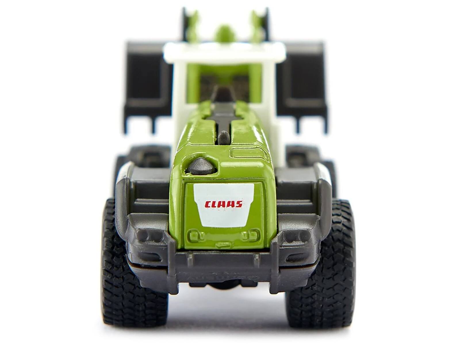 Angle. SIKU - Claas Torion 1914 Wheel Loader Green with White Top Diecast Model by Siku - Green with White.
