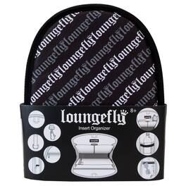 LoungeFly - MINI Backpack Insert Organizer - Black
