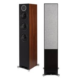 ELAC - DFR52 Debut Reference 5.25 Inch Floorstanding Speaker - Pair - Walnut/Black