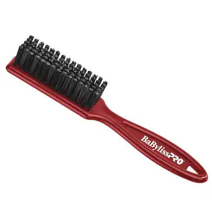Front. Babyliss - BaByliss Pro Fade Brush - Red BPFADEBR - Red.