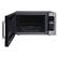 Alt View 4. Magic Chef - 2.2 Cu Ft 1200W Countertop Microwave, Sensor Cook - Silver.