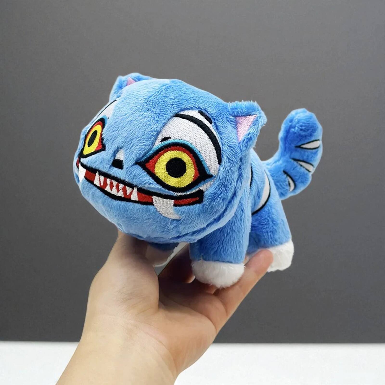 Alt View 1. MITAOSLIM - Demon Hunters Derpy Tiger KPop Plush Doll - 7 inch.