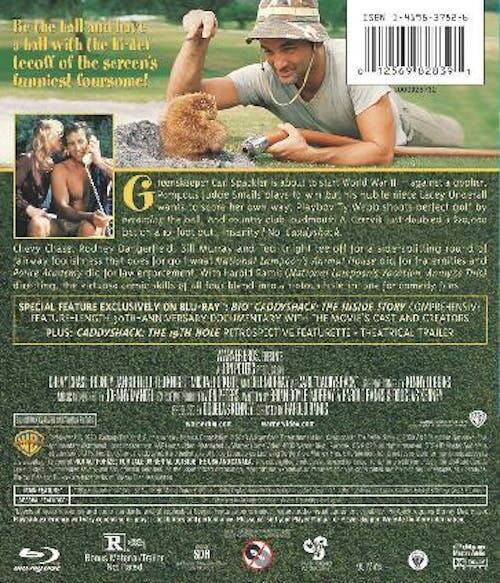 Back. Caddyshack [Blu-ray].