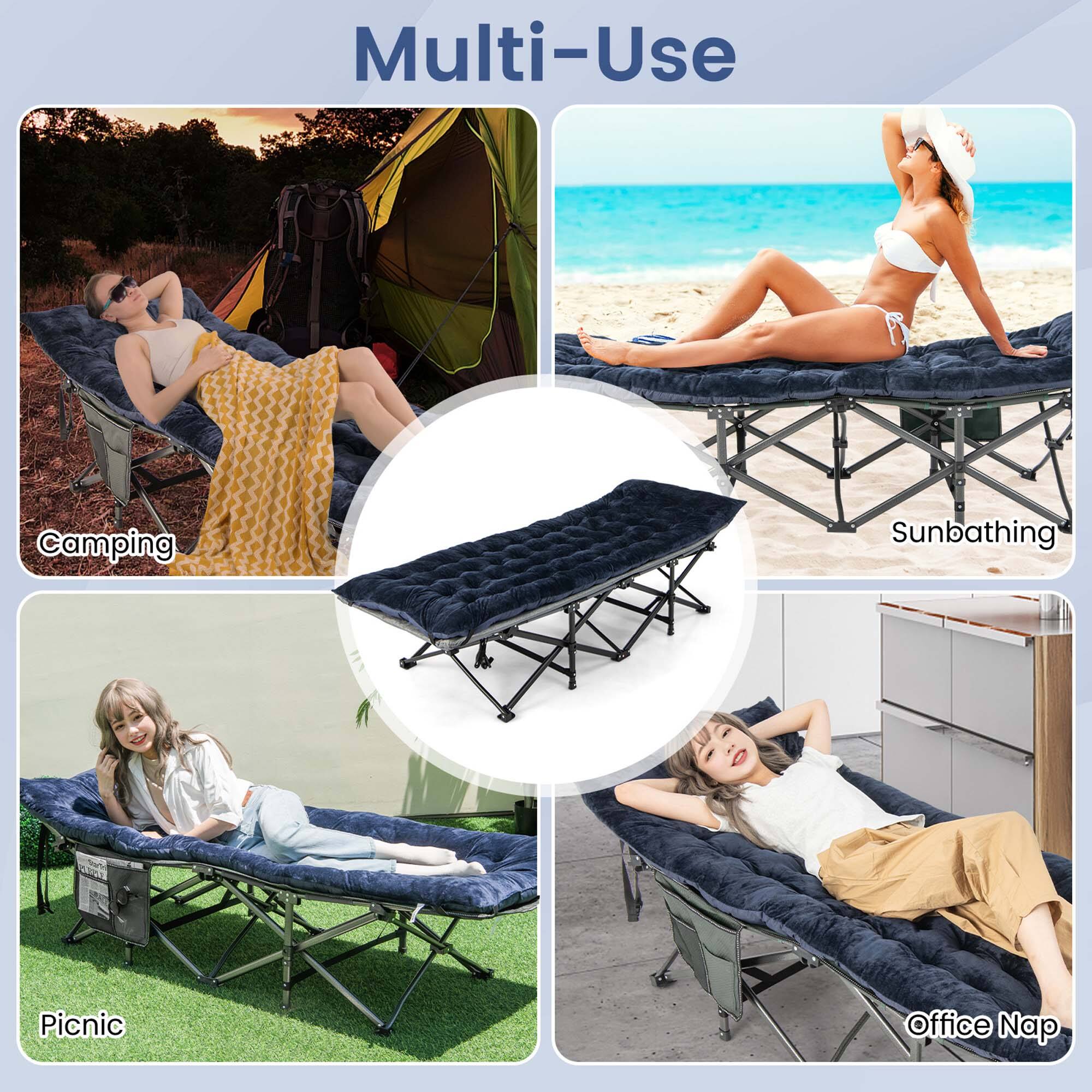 Multi-Use

- Camping
- Sunbathing
- Picnic
- Office Nap