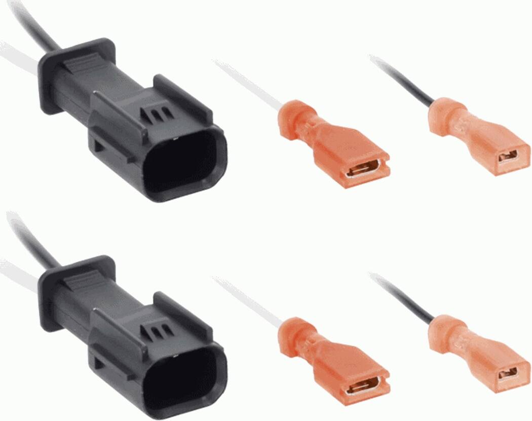 Angle. Metra - Speaker Harness for Select 2022-2024 Honda Vehicles (2-Pack) - Multi.