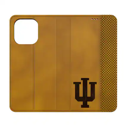 Front. Keyscaper - Indiana Hoosiers iPhone Folio Case - 16 Pro Max - Multicolor.