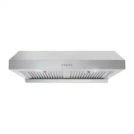 Streamline - 30 inches - Externally Vented - Under cabinet Range Hood - Brushed Stainless Steel