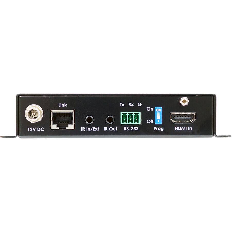 Link  
12V DC  
IR In/Ext  
IR Out  
RS-232  
Prog  
HDMI In  
Tx Rx G  
On  
Off