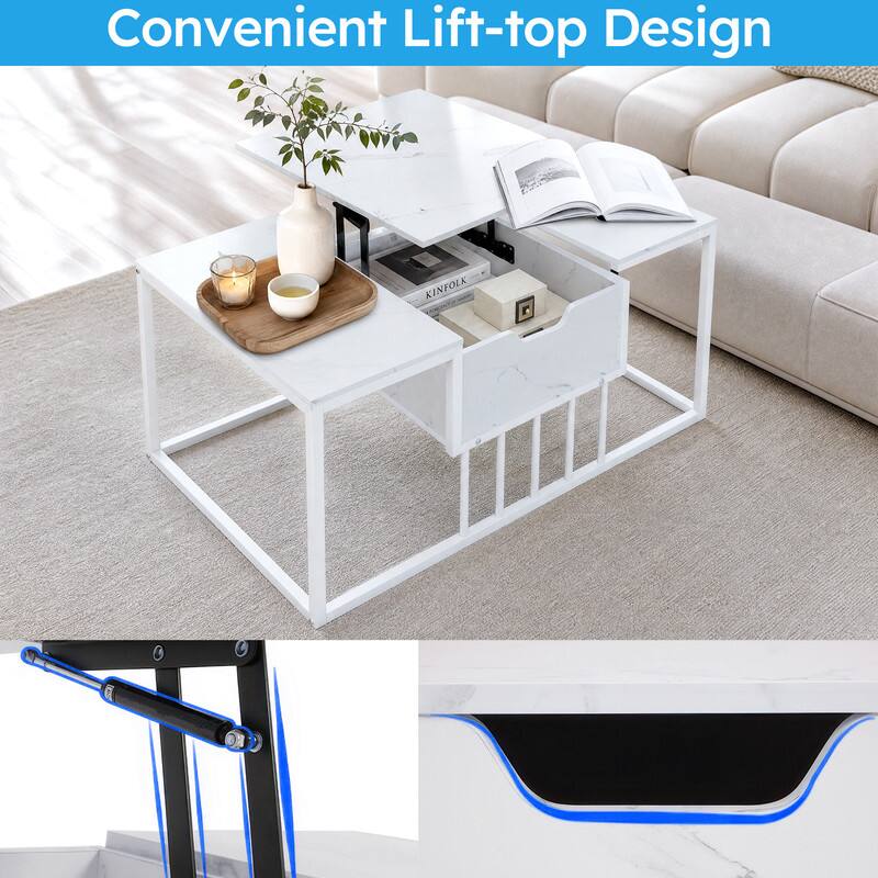 Convenient Lift-top Design