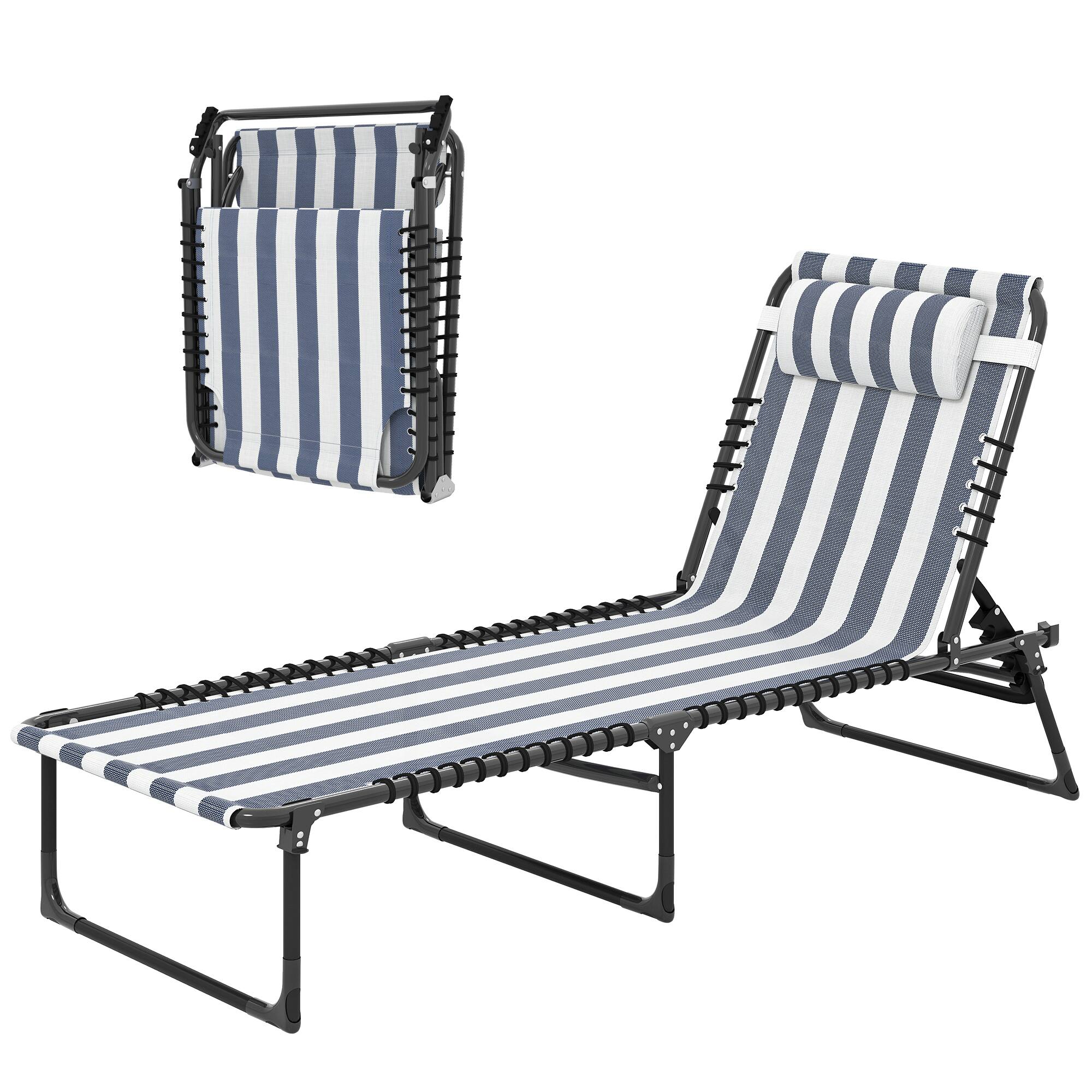 Blue and White