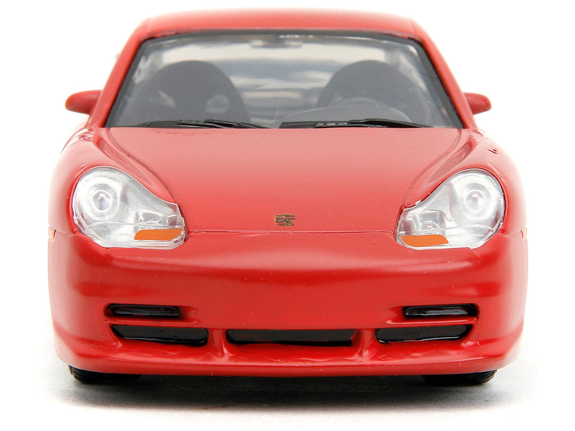 Alt View 5. Jada - Porsche 911 GT3 RS Matt Orange and Silver Metallic "Pink Slips" Series 1/32 Diecast Model Car by Jada - Multicolor.