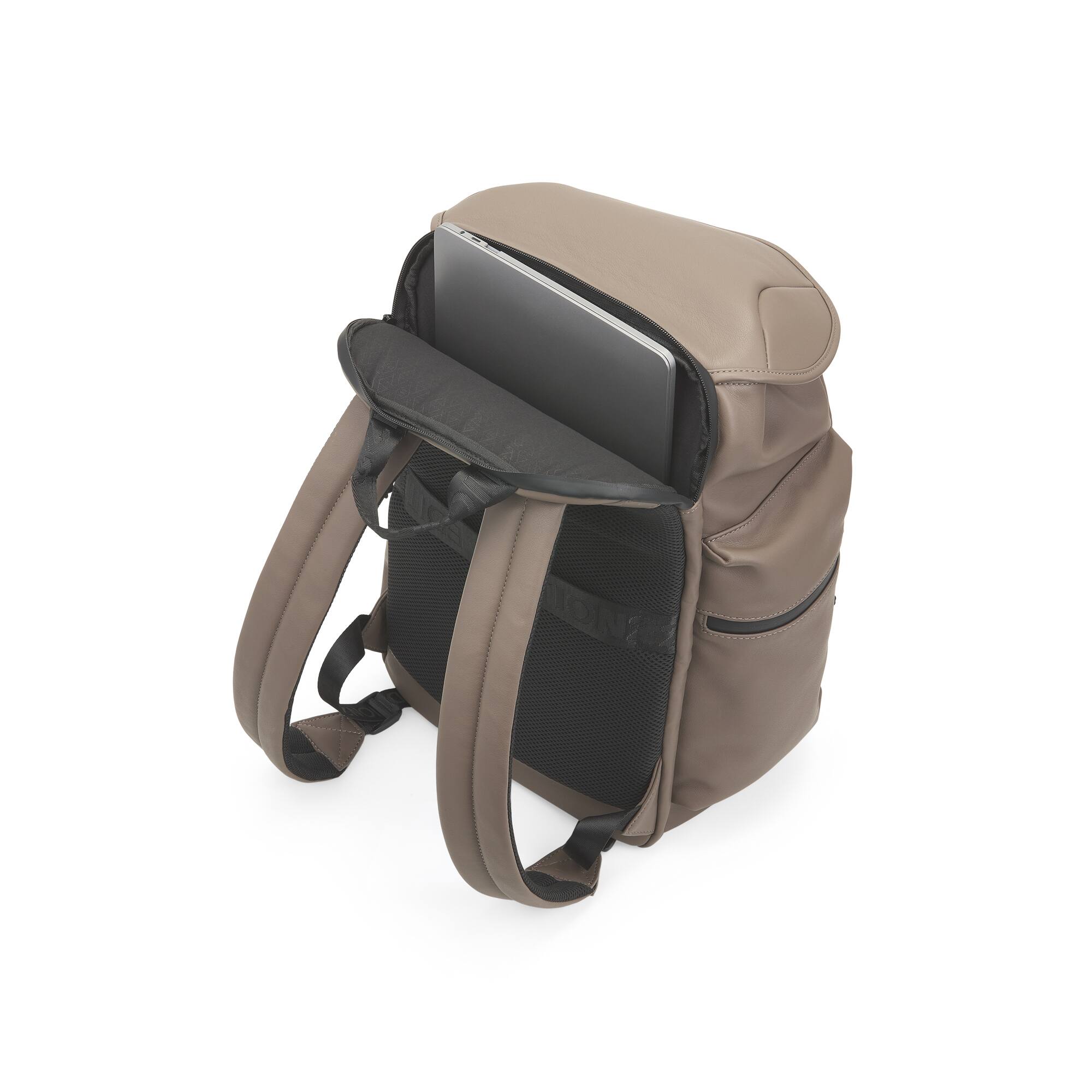 Alt View 1. Bugatti - Vision Backpack - STONE.