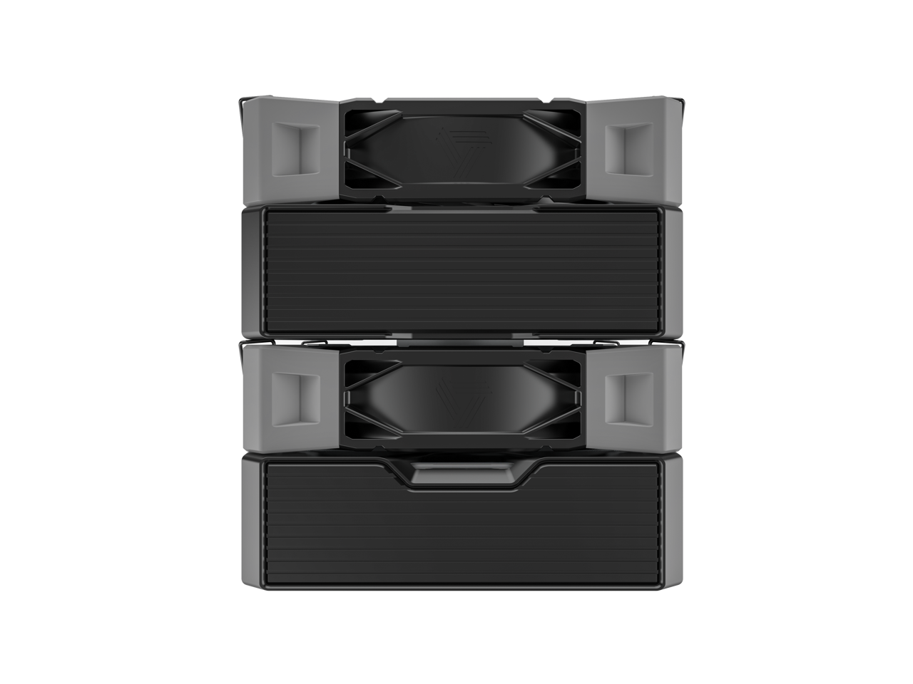 Alt View 5. Montech - MONTECH NX600 Dual-Tower CPU Cooler, 6 Heatpipes, 28mm PWM Fan, Soldered Base, LGA1700/1851/AM5, Black - Black.