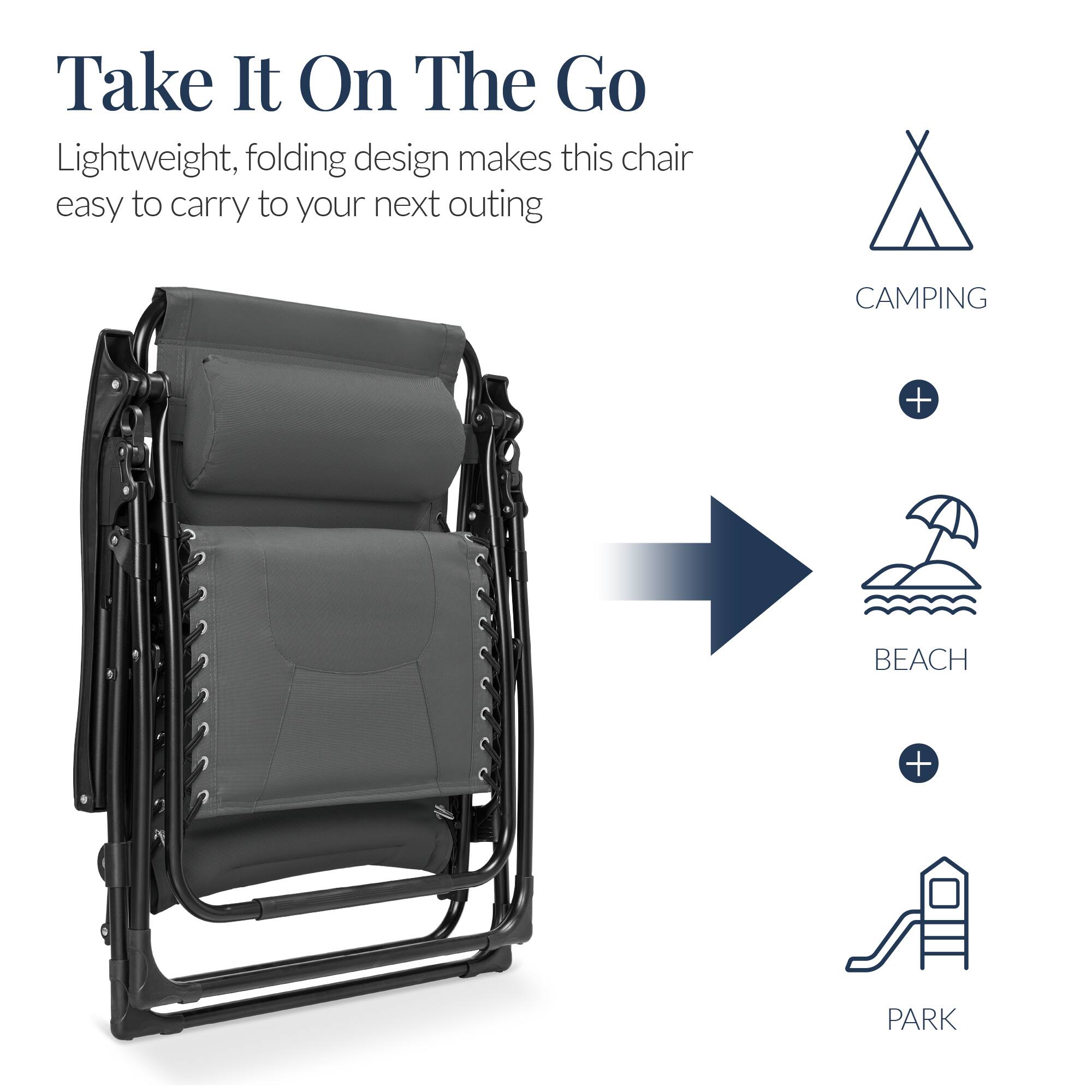 Take It On The Go

Lightweight, folding design makes this chair easy to carry to your next outing

CAMPING + BEACH + PARK