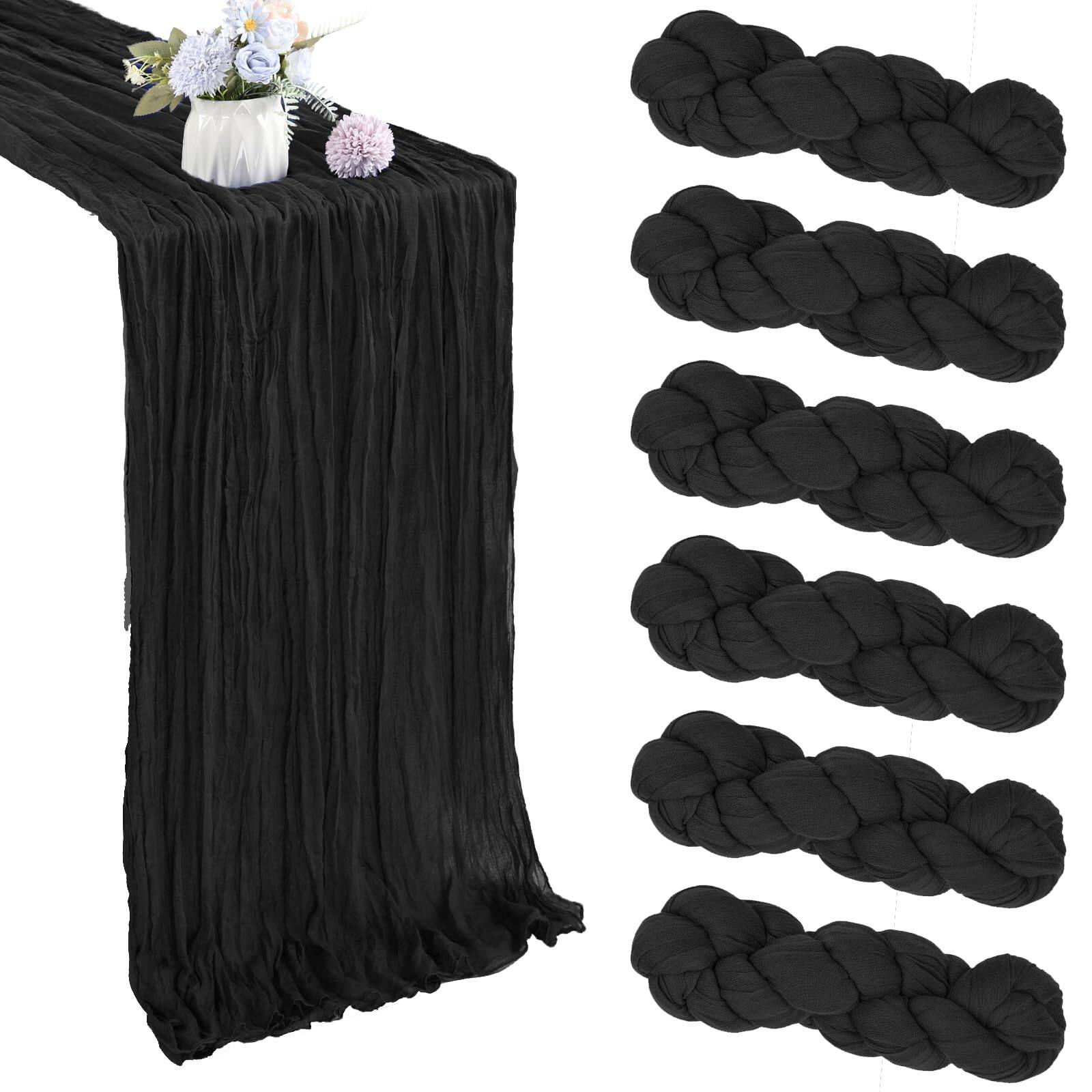 Black-12 Pcs - 10Ft
