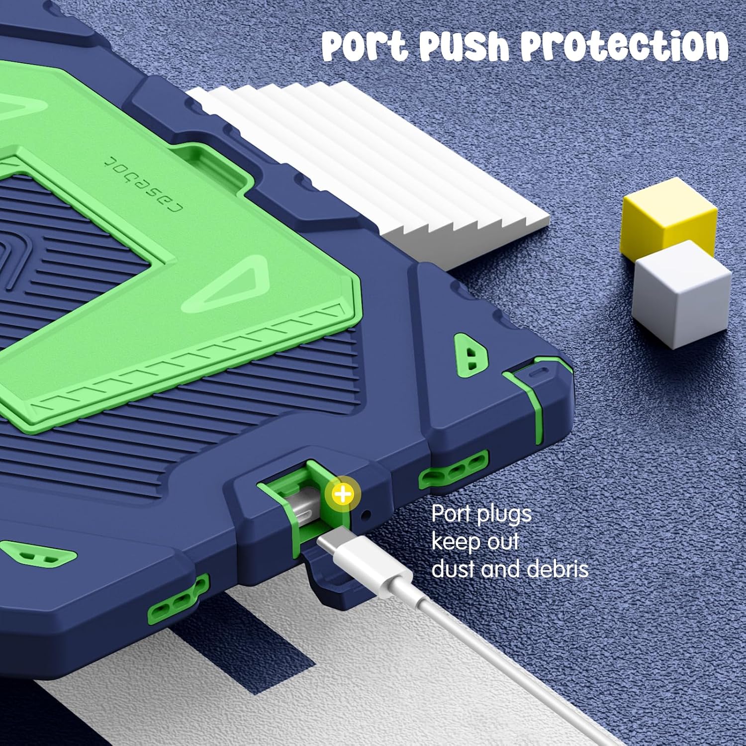 Port Push Protection

Port plugs keep out dust and debris