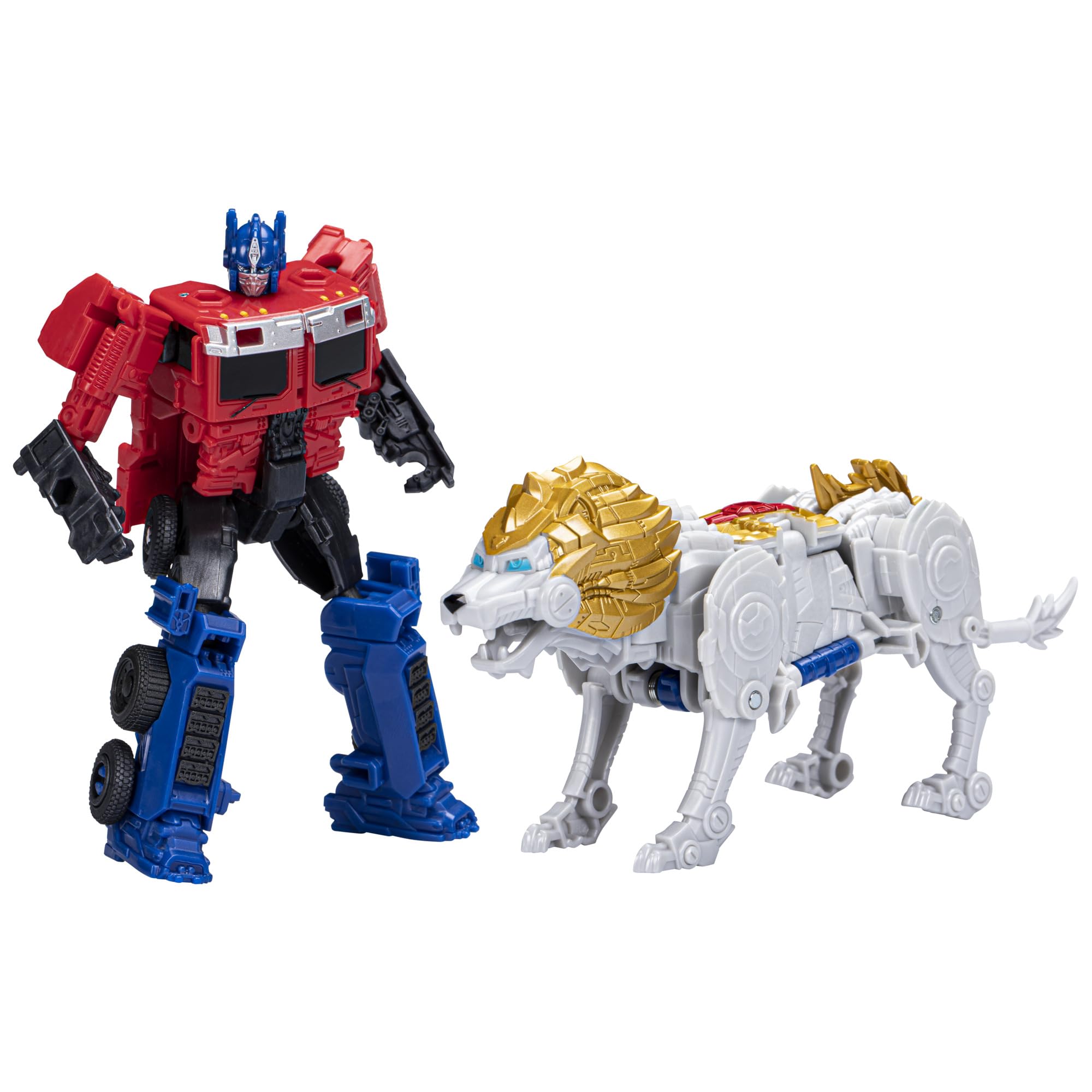 Transformers - Transformers: Beast Combiners 2-Pack Optimus Prime & Lionblade - Multicolor