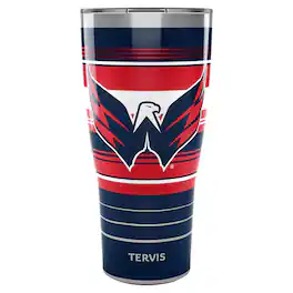 Tervis - Washington Capitals 30oz. Hype Stripes Stainless Steel Tumbler - Multicolor