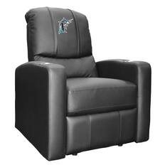 Front. DreamSeat - Black Florida Marlins Team Stealth Manual Recliner - Black.