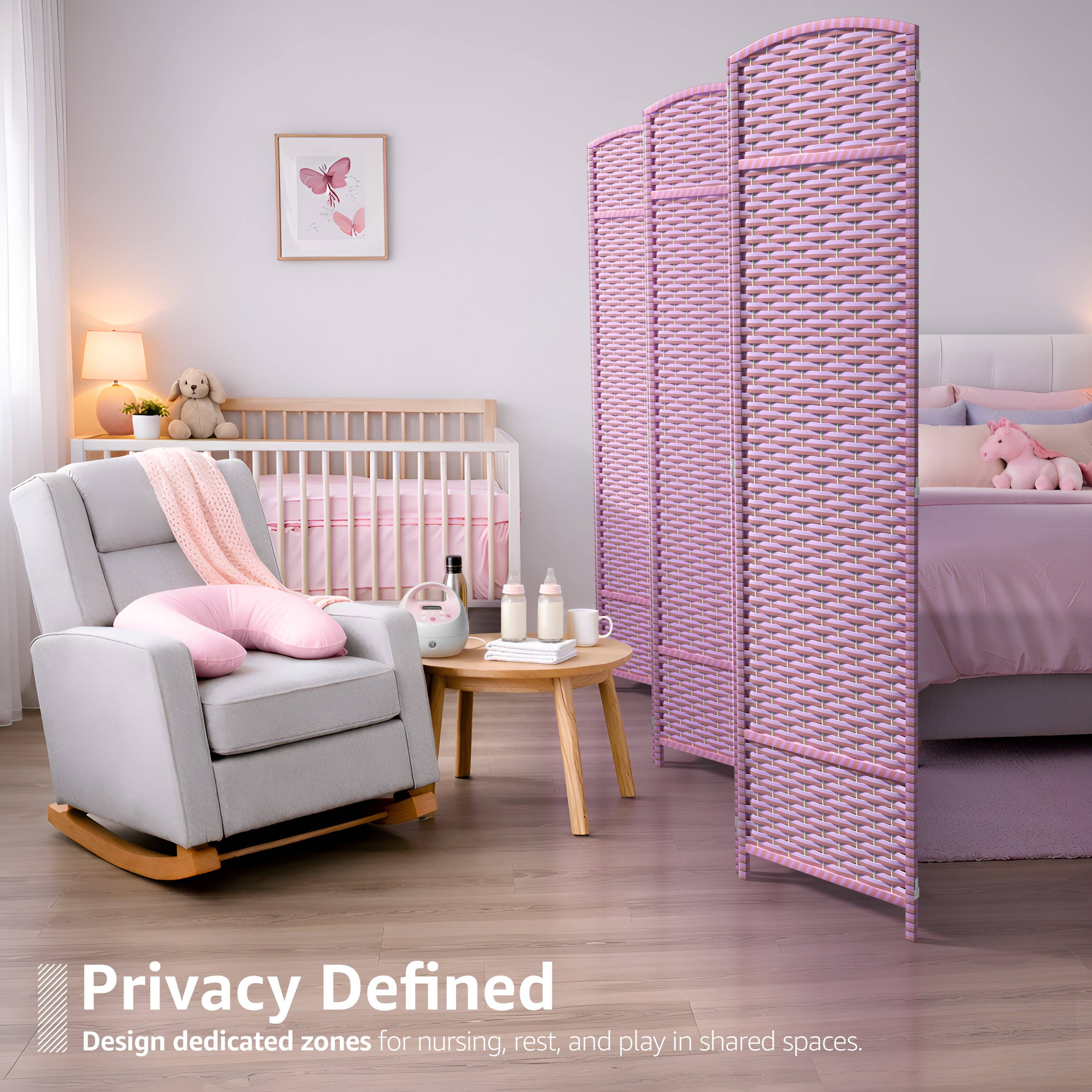 Privacy Defined  
Design dedicated zones for nursing, rest, and play in shared spaces.