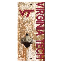 Fan Creations - Virginia Tech Hokies Distressed Bottle Opener - Multicolor