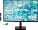 27" Acer Vero V7 V277 Gbmipux
FHD 1920x1080
4ms Response Time
VESA Mount 100x100
C E