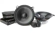 Front. Infinity - Infinity Reference REF-5030cx 5-1/4” Two-way component system w/crossover - Black.