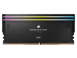 CORSAIR - Dominator Titanium 32GB (2 x 16GB) DDR5 7200 (PC5 57600) Desktop Memory Model CMP32GX5M2X7200C34 - Black