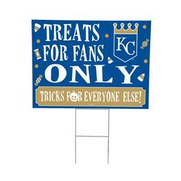 Evergreen Enterprises - Kansas City Royals 18" x 24" Halloween Treats Outdoor Yard Sign - Multicolor