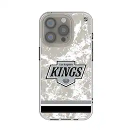 Keyscaper - NHL - Los Angeles Kings iPhone Stripe Clear Ice Case - 13 Pro Max - Multicolor