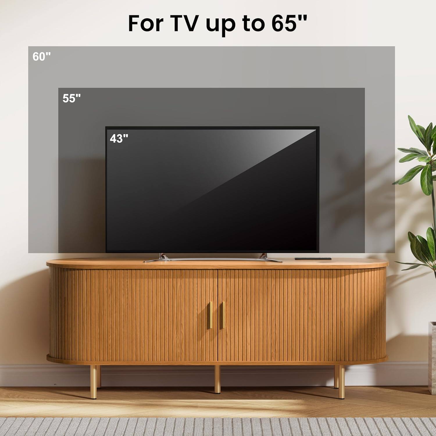 For TV up to 65"

60"

55"

43"