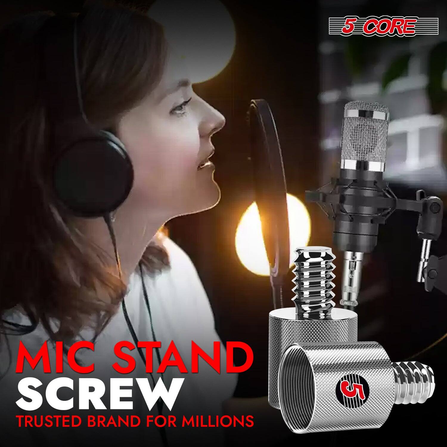 5 CORE MIC STAND SCREW TRUSTED BRAND FOR MILLIONS