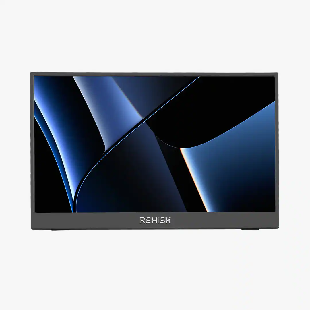 ReHisk - RE-15.6SC - Portable Monitor With Smart Cover - Black