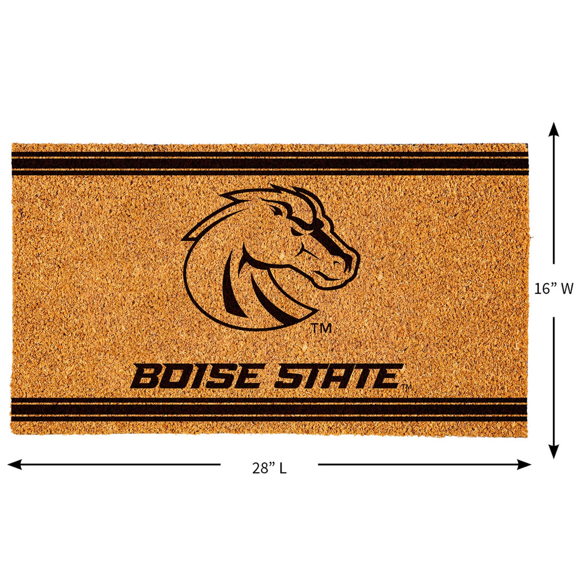 TM BOISE STATE 16" W 28" L