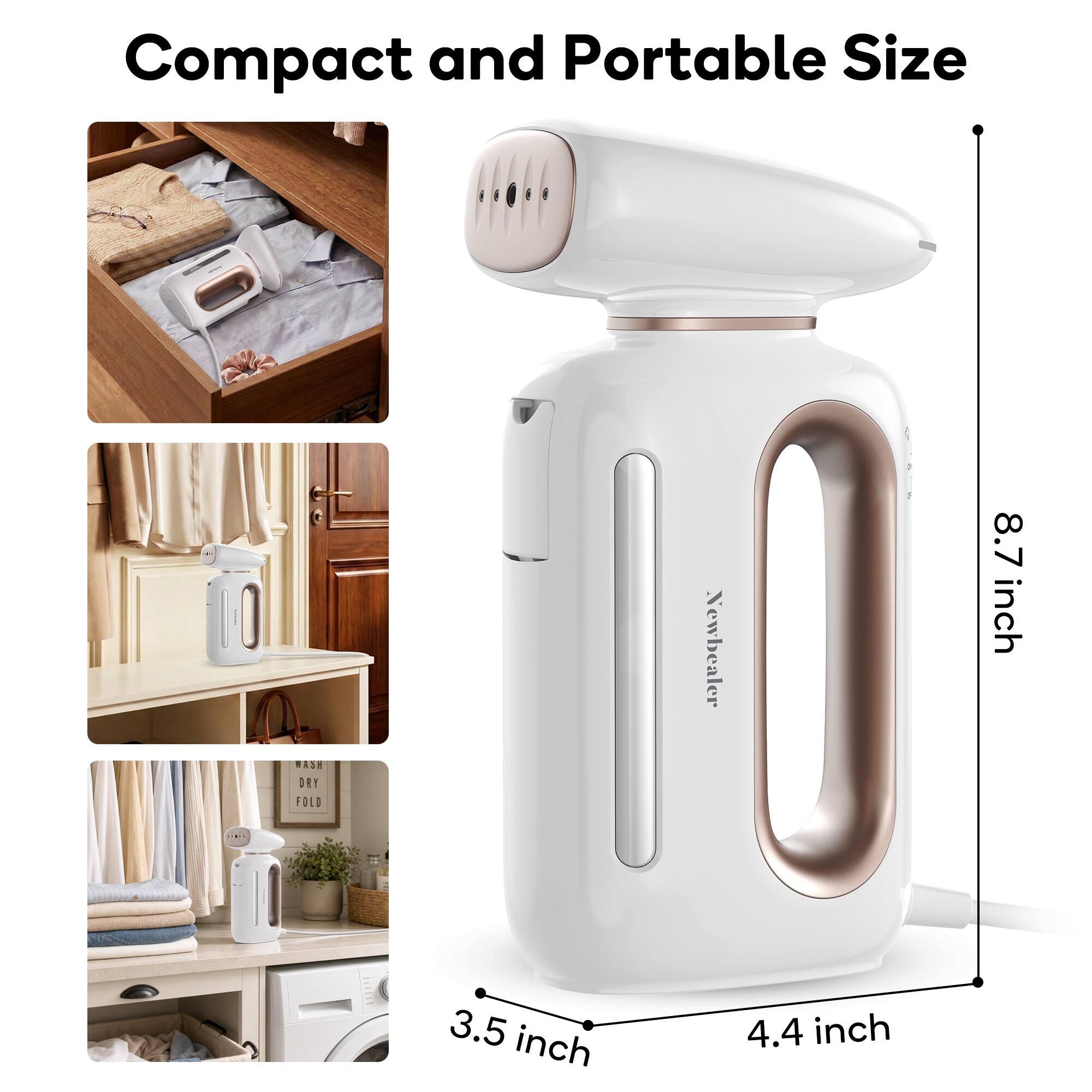 Compact and Portable Size

38 OEY FOLD

Newbealer

8.7 inch

3.5 inch

4.4 inch
