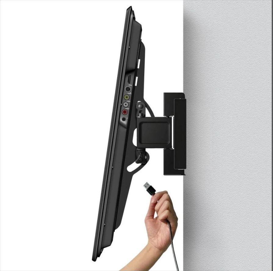 Back. Sanus - Sanus Extendable Tilt for 32" 85" TVs TV Wall Mount Bracket Anti Glare (ALT2-B1) - Black.