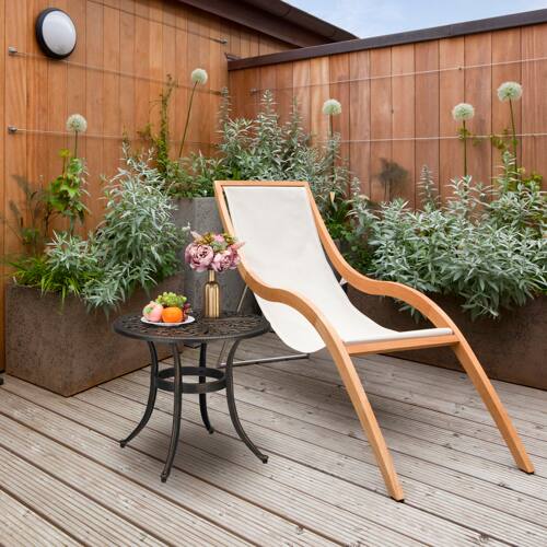 Alt View 8. Winado - 24in Cast Aluminum Side Table, All Weather Round Patio Coffee Porch Table, Bistro End Table for Indoor Outdoor Garden - Bronze.