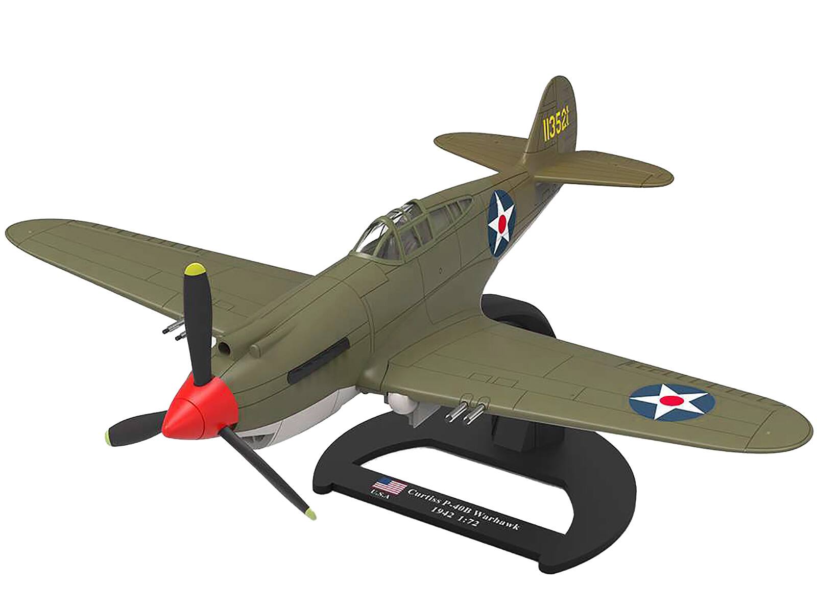 113521  
USA Curtiss P-40B 1942 Warhawk 1:72