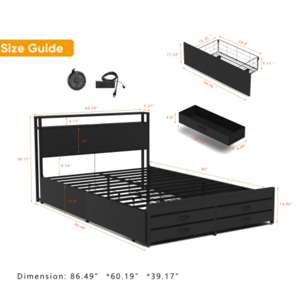 Size Guide

11.22"  
15.35"  
35"  
15"  
24.4"  
5.11"  
39.96"  
60.19"  
5.51"  
4.13"  
46"  
12"  
20.74"  
8.66"  
39.17"  
8.74"  
80"  
12.4"  
14.96"  
86.49"  

Dimension: 86.49" * 60.19" * 39.17"