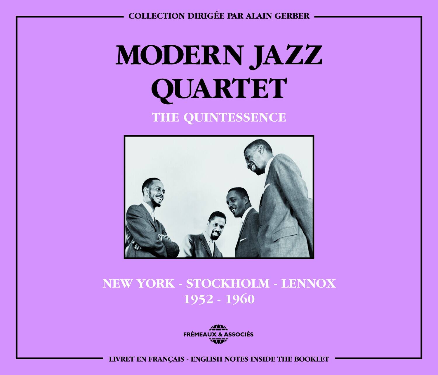 【Denmark盤】 The Contemporary Jazz Quartet The Modern Jazz Quartet Quintessence: Modern Jazz Quar COMPACT