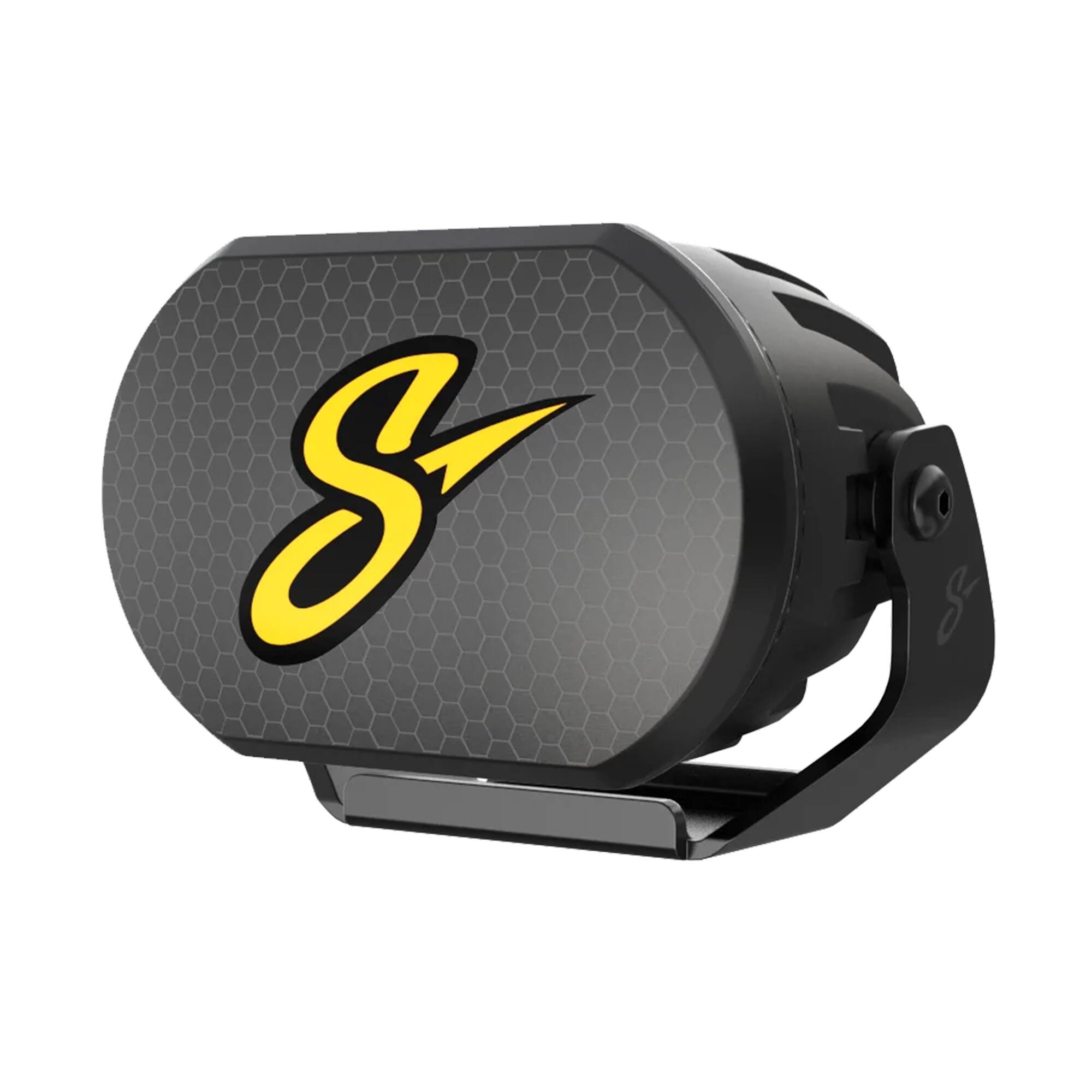 Alt View 1. Stinger - HEXCORE 2x4” Universal Off-Road LED Pod Lights (Pair), Amber/White Spot Beam for Cars, Trucks, Jeeps, UTVs, 4x4 Vehicles - Black.