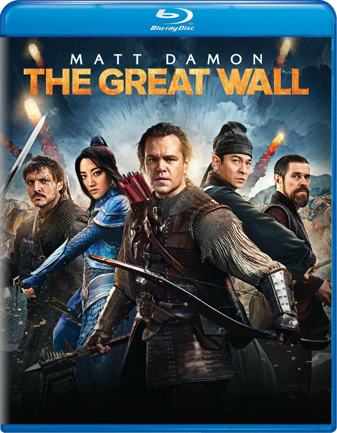 Front. The Great Wall (Blu-ray New Box Art) [Blu-ray].