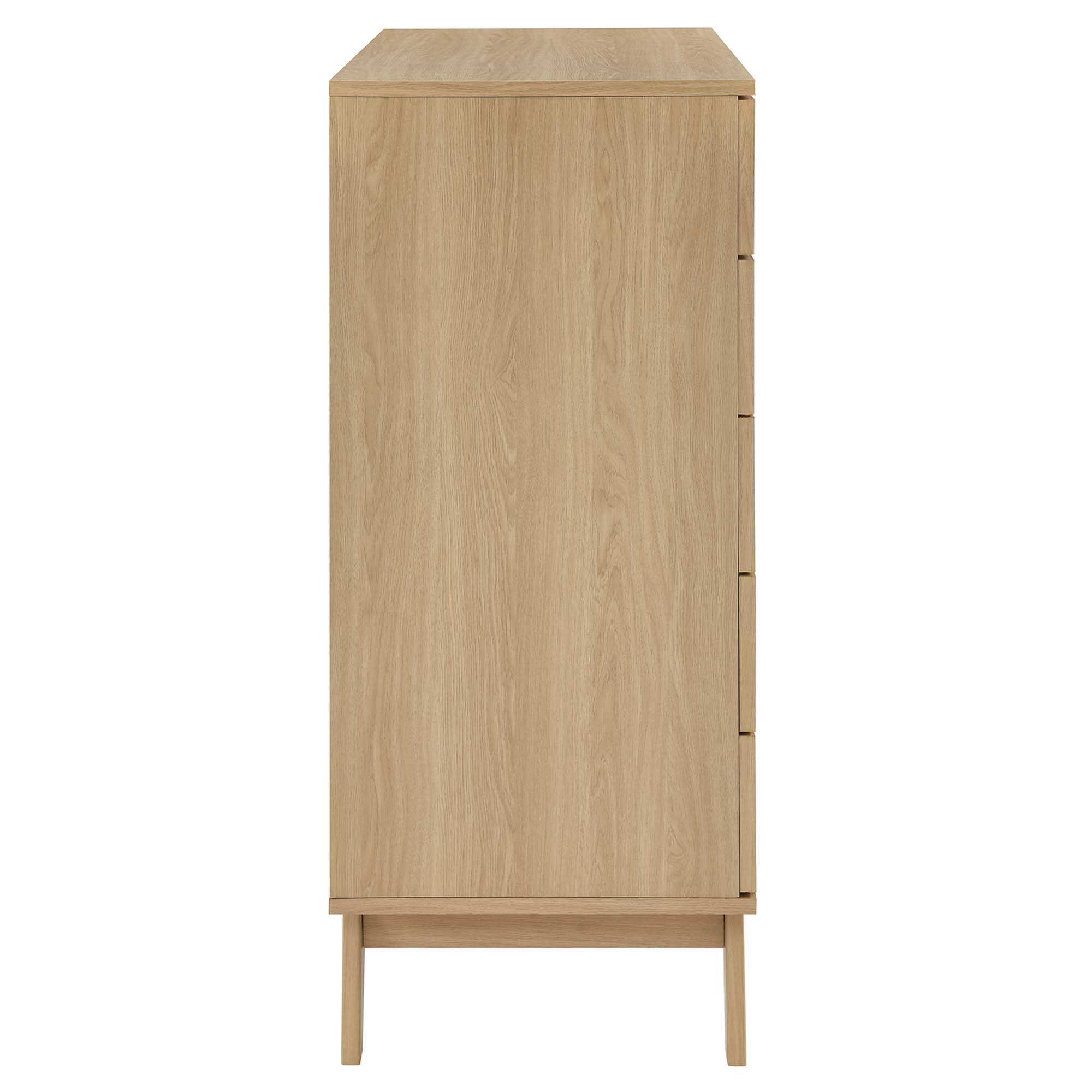 Alt View 1. Modway - Soma 5-Drawer Chest by Modway - Oak.