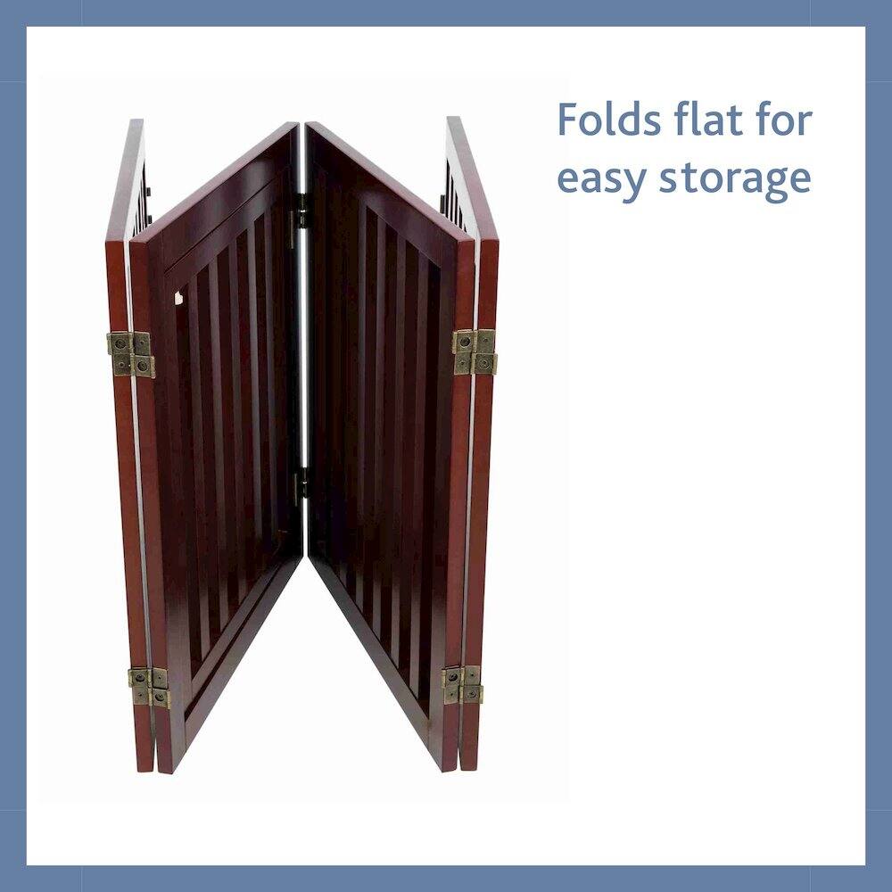 Folds flat for easy storage
