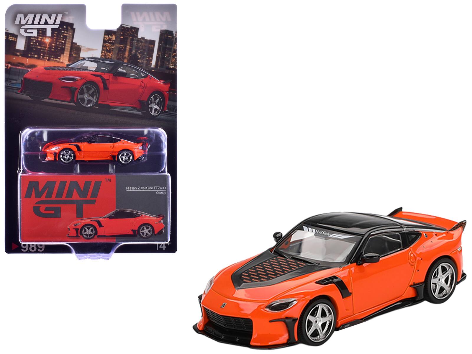True Scale Miniatures - Nissan Z VeilSide FFZ400 Orange with Black Top Limited Edition 1/64 Diecast Model Car by Mini GT price history on PriceWatchPro