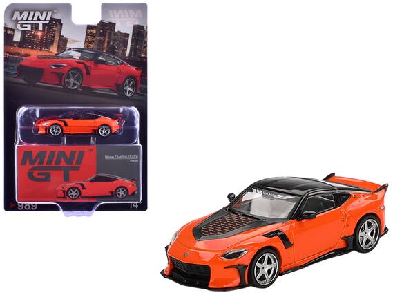 MINI GT
Nissan Z Velide HFZ400
Orange
989
