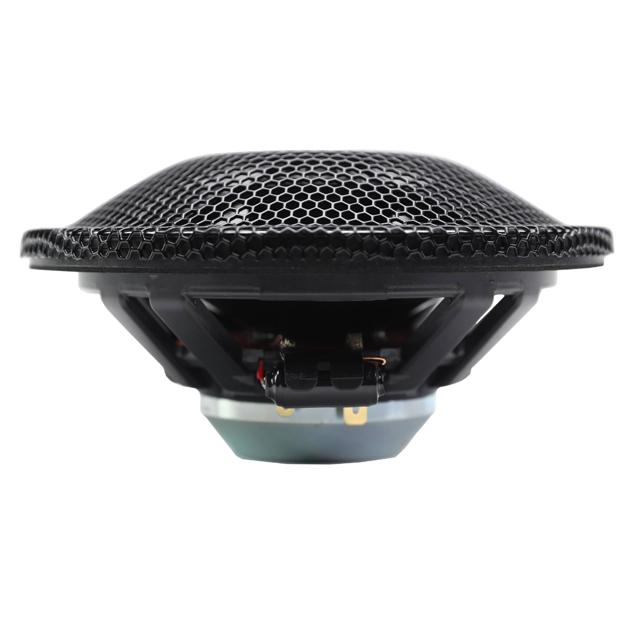 Alt View 5. MB Quart - MB Quart 6.5" 3-Way Coaxial Speakers,14-23 Harley Davidson Street & Ultra Glide - Black.